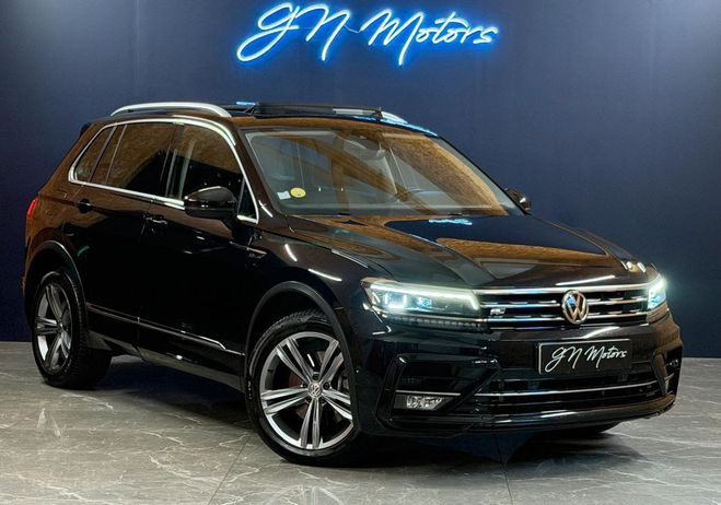 Volkswagen Tiguan ii 2.0 tdi 190 r-line 4motion dsg7 suivi Noir de 2020