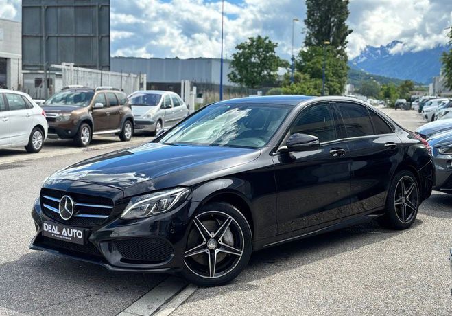 Mercedes Classe C 250 d 204ch 4Matic Sportline AMG BURMEST Noir de 2016