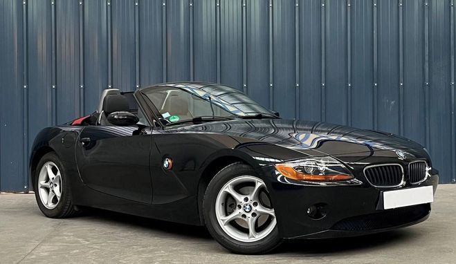 BMW Z4 ROADSTER 2.2 I 170 BVA - Garantie 1 An - Noir de 2004