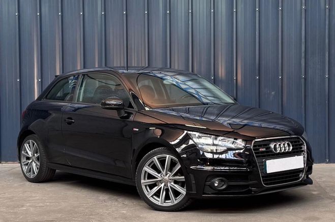Audi A1 1.2 TFSI 90 S-LINE - Garantie 1 An - Par Noir de 2014