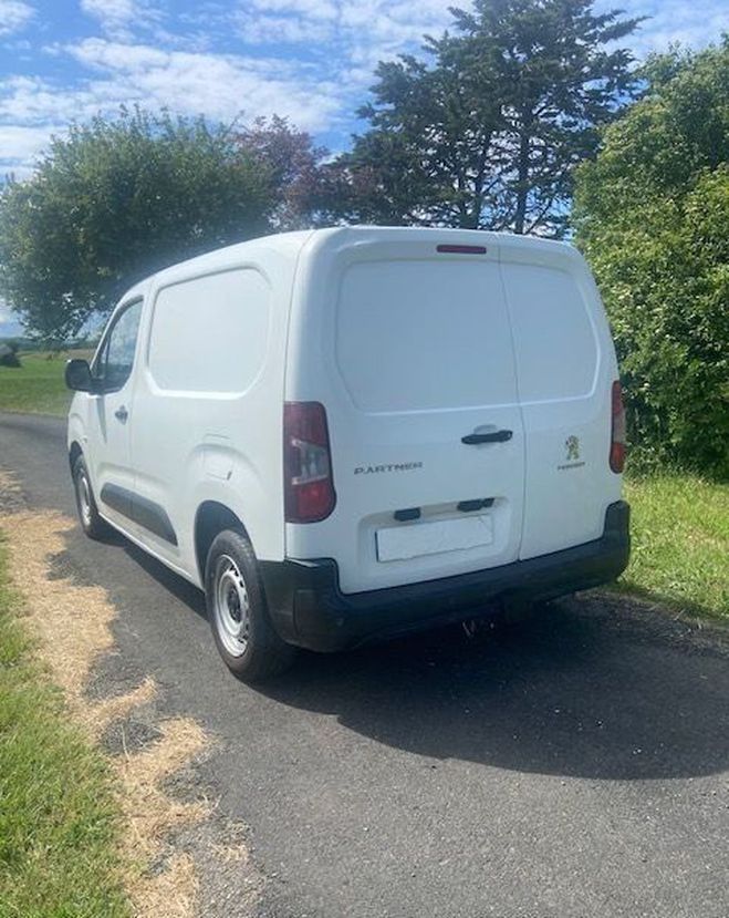 Peugeot Partner premium std 650k bhdi 100 Blanc de 2020
