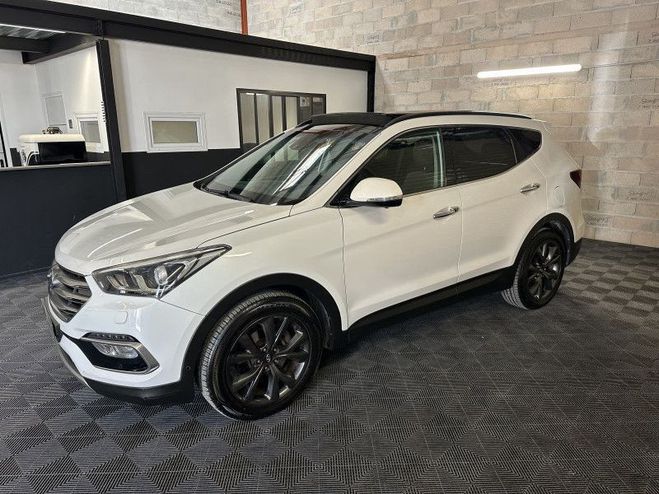 Hyundai Santa Fe 2.2 CRDi 200ch Executive 4WD BVA Blanc de 2015