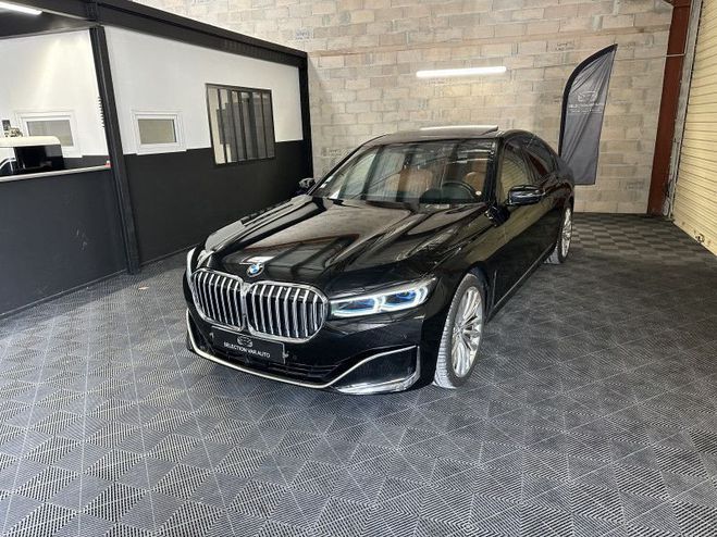 BMW Serie 7 730dA xDrive 265ch Exclusive Noir de 2019