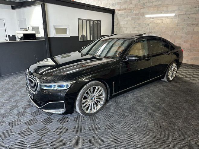 BMW Serie 7 730dA xDrive 265ch Exclusive Noir de 2019