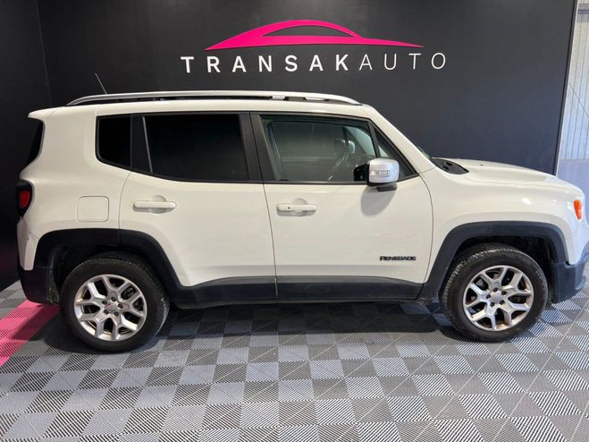 Jeep Renegade 2.0 I MultiJet 140 ch 4x4 Limited / TO P Blanc de 2015