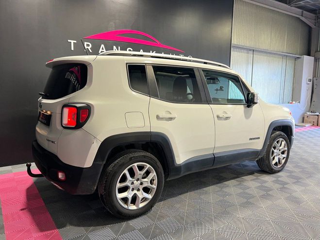Jeep Renegade 2.0 I MultiJet 140 ch 4x4 Limited / TO P Blanc de 2015