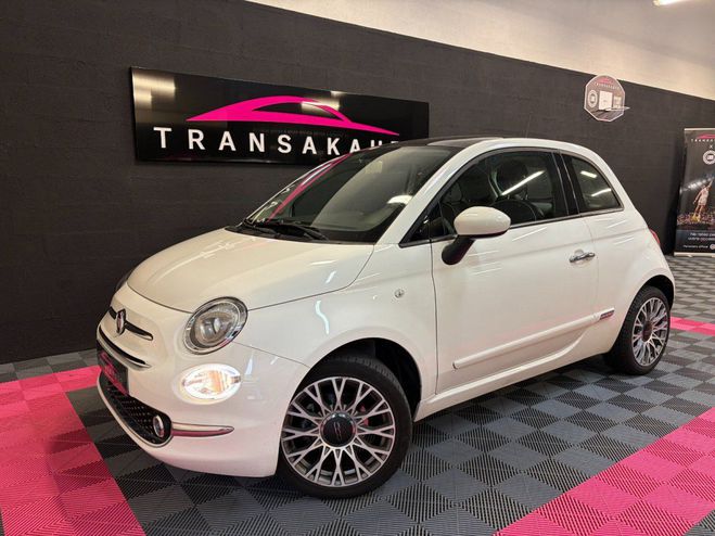 Fiat 500 SERIE 6 1.2 69 ch Eco Pack Lounge / Toit Blanc de 2018