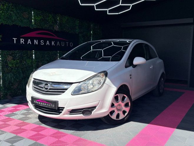 Opel Corsa 1.3 CDTI 75 ch EcoFlex 111 ~ Climatisati Blanc de 2010