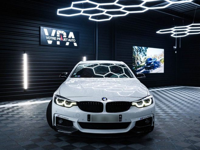 BMW Serie 4 440i Coup� M Sport 3.0i - Cam�ra de recu Blanc de 2017