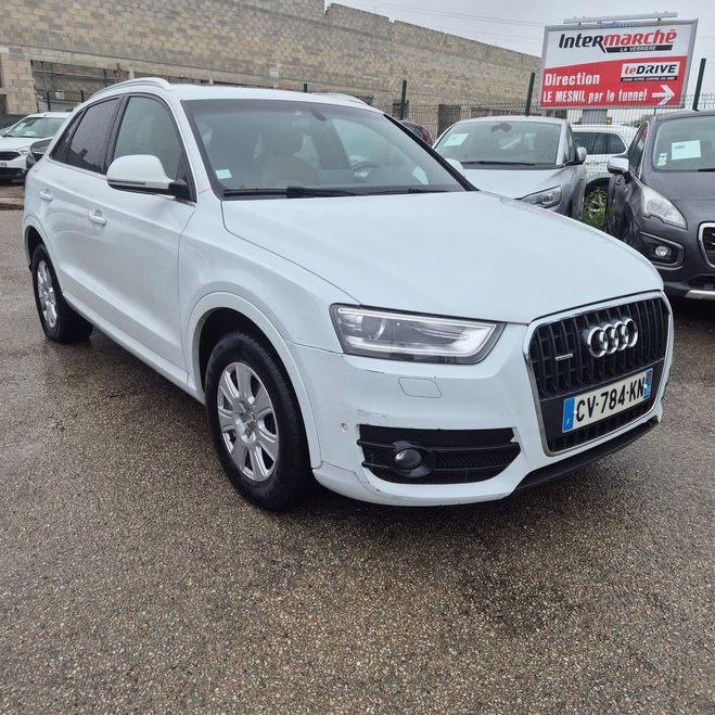 Audi Q3 2.0 TDI 177 S LINE QUATTRO S TRONIC 7 Blanc de 2013