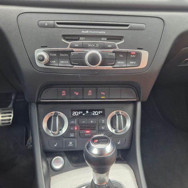 Audi Q3 2.0 TDI 177 S LINE QUATTRO S TRONIC 7 Blanc de 2013