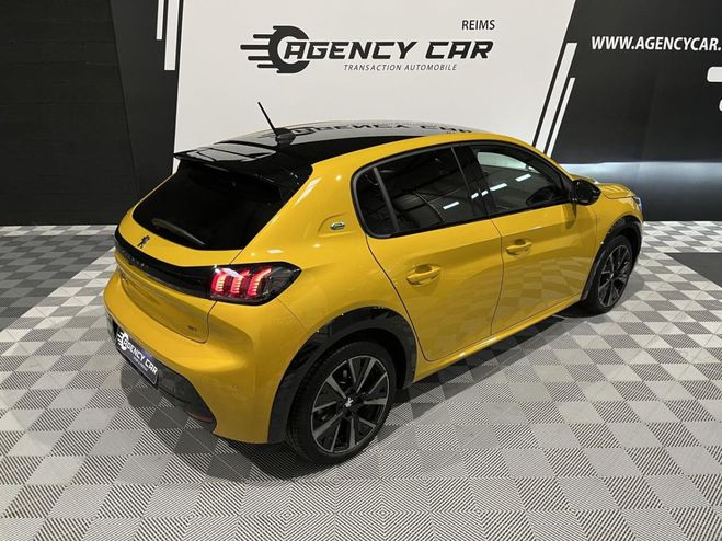 Peugeot 208 e- 136 GT - 1�re main - SOH 96% JAUNE CLAIR de 2022