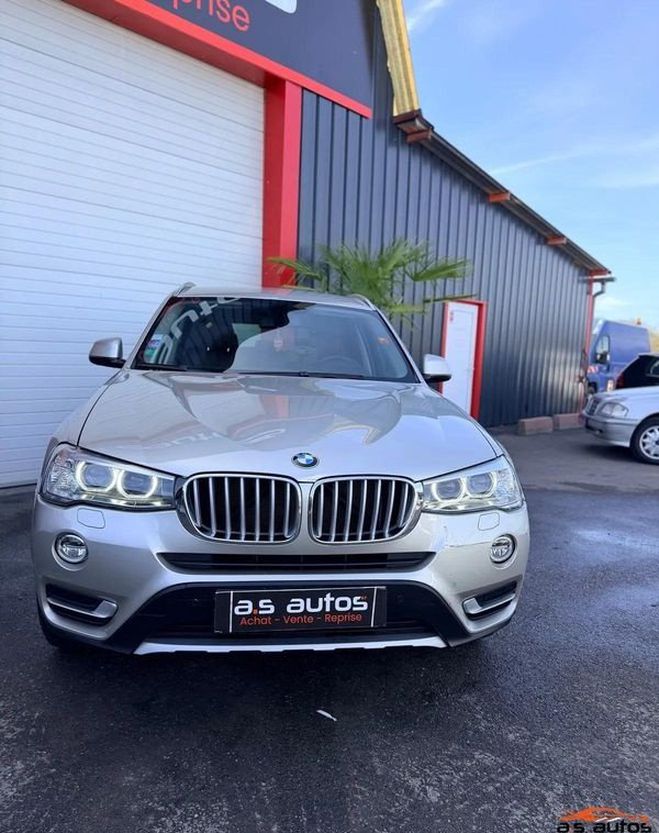 BMW X3 20 I S DRIVE 184C CV BOITE AUTO F25- R�G Gris de 2016