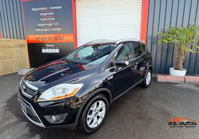 Ford Kuga 2.0 TDCI 140CV si�ge chauffants- attelag Noir de 2011