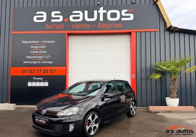 Volkswagen Golf VI GTI 2.0 TSI 210 CV BVA CUIR RADAR AV- Noir de 2011