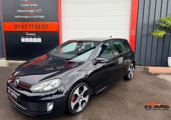 Volkswagen Golf VI GTI 2.0 TSI 210 CV BVA CUIR RADAR AV- Noir de 2011