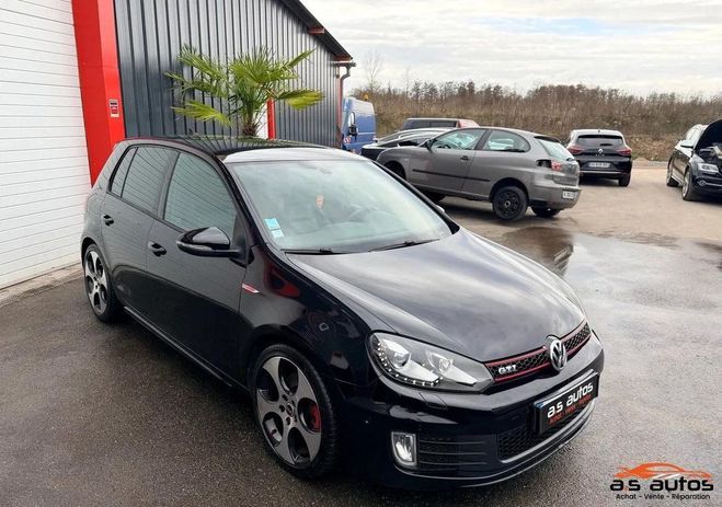 Volkswagen Golf VI GTI 2.0 TSI 210 CV BVA CUIR RADAR AV- Noir de 2011