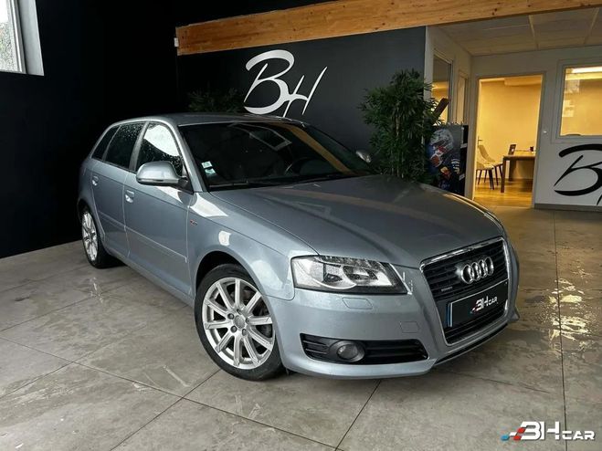 Audi A3 SPORTBACK 2.0 TDI 170 S-LINE QUATTRO Gris de 2009