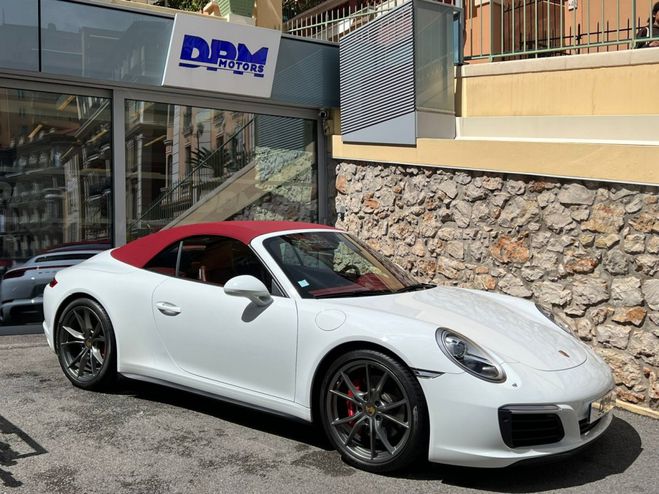 Porsche 911 991 C4S Cab Blanc de 