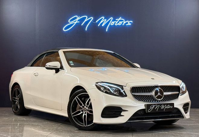 Mercedes Classe E v cabriolet 350 d fascination 4matic gar Blanc de 2017
