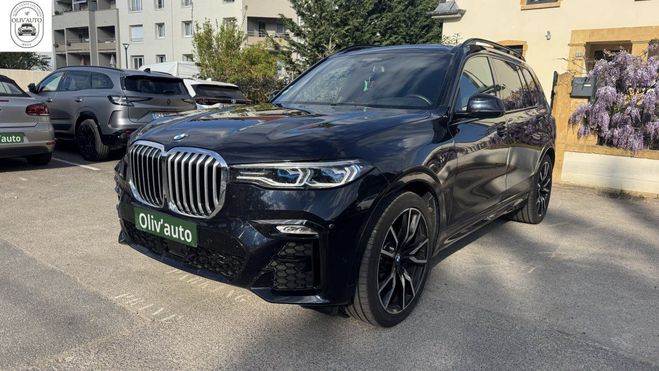 BMW X7 xDrive30d 265 ch M Sport BVA8 Noir de 2019