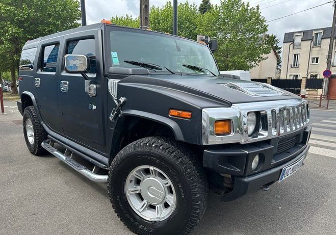 Hummer H2 6.0i V8 BVA luxury fran�ais Noir de 2005