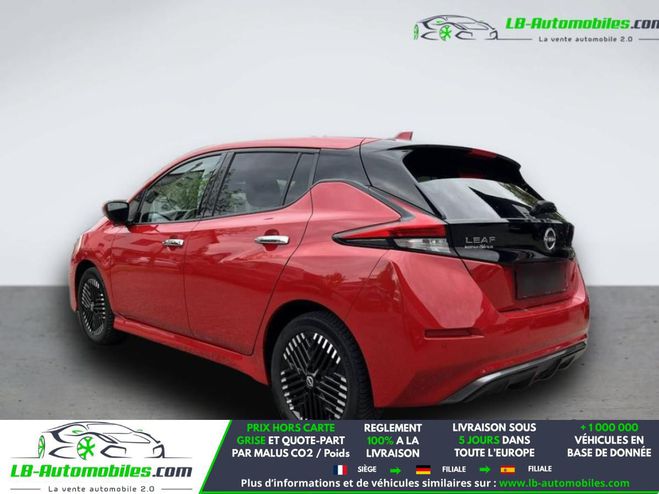 Nissan Leaf Electrique 62kWh 217 ch Rouge de 2023