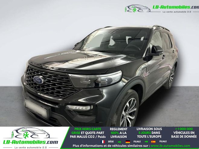 Ford Explorer 3.0 EcoBoost 363 ch PHEV BVA AWD Noir de 2023