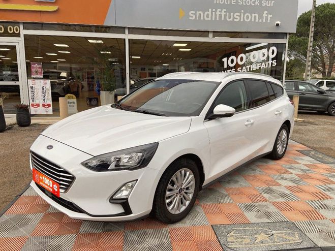 Ford Focus SW 1.0 ECOBOOST 125 MHEV TITANIUM Blanc de 2021