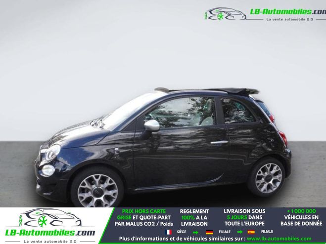 Fiat 500 1.2 69 ch BVM Noir M�tallique de 2020