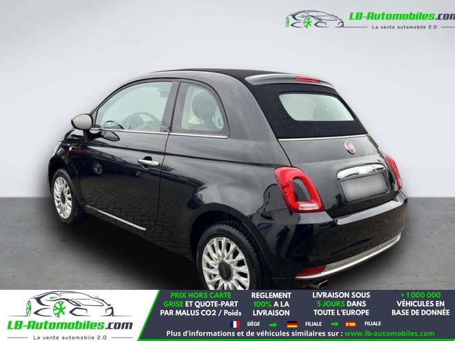 Fiat 500 1.2 69 ch BVM Noir M�tallique de 2019