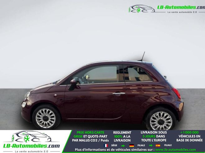 Fiat 500 1.2 69 ch BVM Rouge M�tallique de 2020