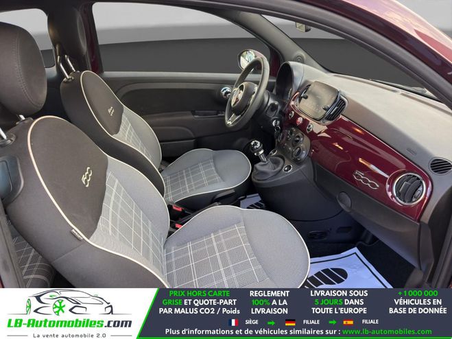 Fiat 500 1.2 69 ch BVM Rouge M�tallique de 2020