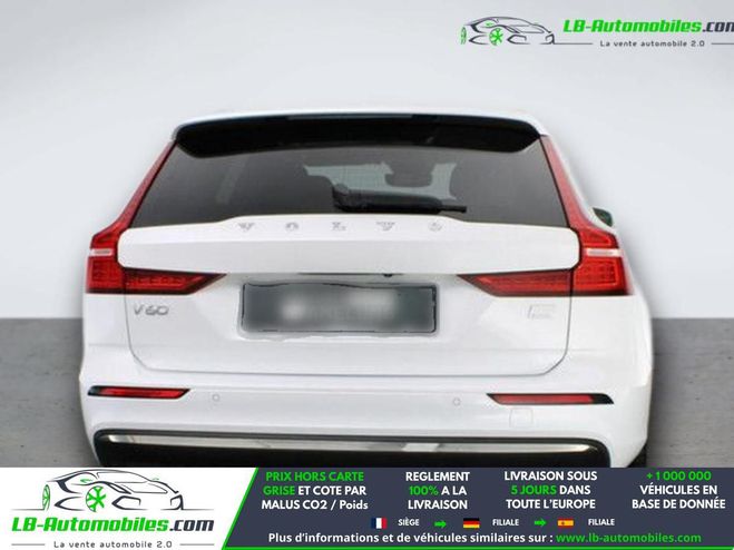 Volvo V60 T6 AWD Hybride Rechargeable 253 ch + 145 Blanc M�tallique de 2022