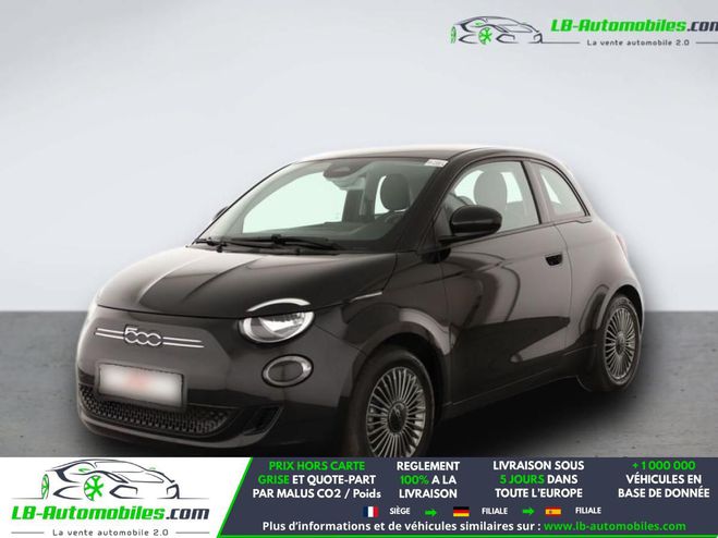 Fiat 500 3+1 e 118 ch Noir de 2022