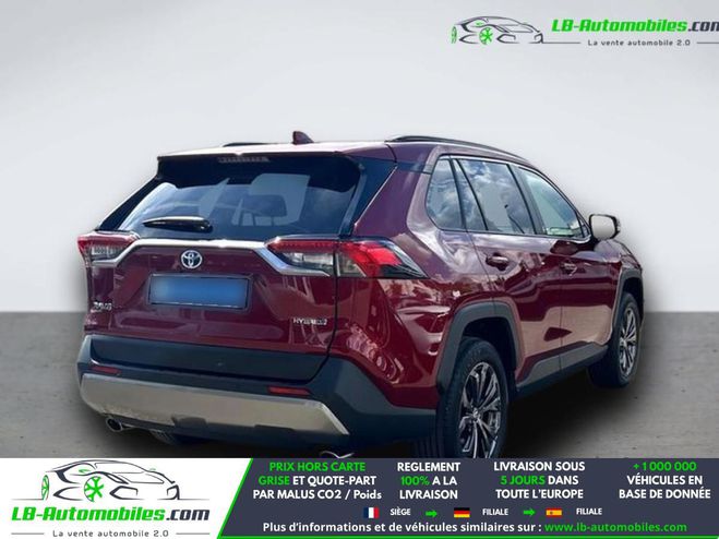 Toyota RAV 4 Hybride 218 ch 2WD Rouge M�tallique de 2023