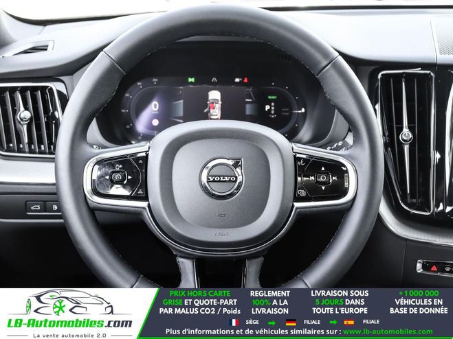 Volvo XC60 T6 AWD 253 ch + 145 ch BVA Noir de 2024