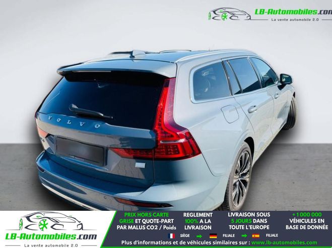 Volvo V60 T6 AWD 253 ch + 145 ch BVA Gris M�tallique de 2022