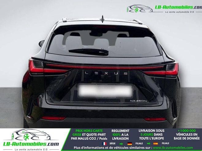 Lexus NX 450h+ 4WD Hybride Rechargeable Noir M�tallique de 2022