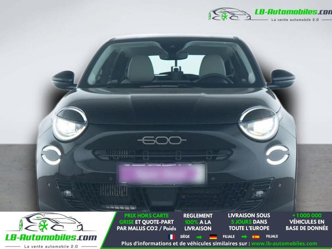 Fiat 600 600 1.2 Hybrid 100ch Noir de 2024
