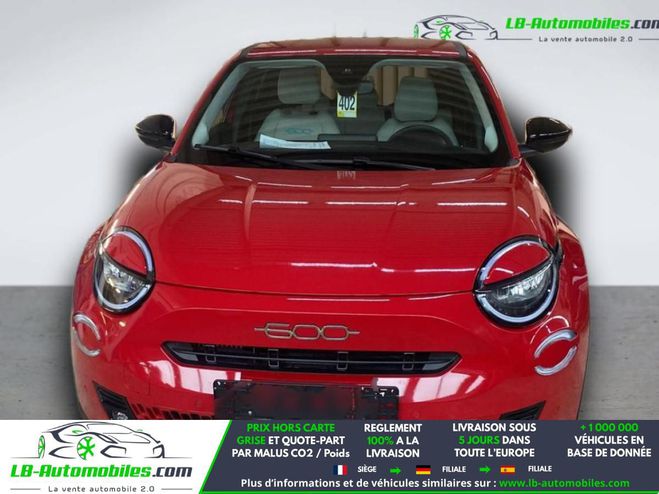 Fiat 600 600 1.2 Hybrid 100ch Rouge M�tallique de 2025