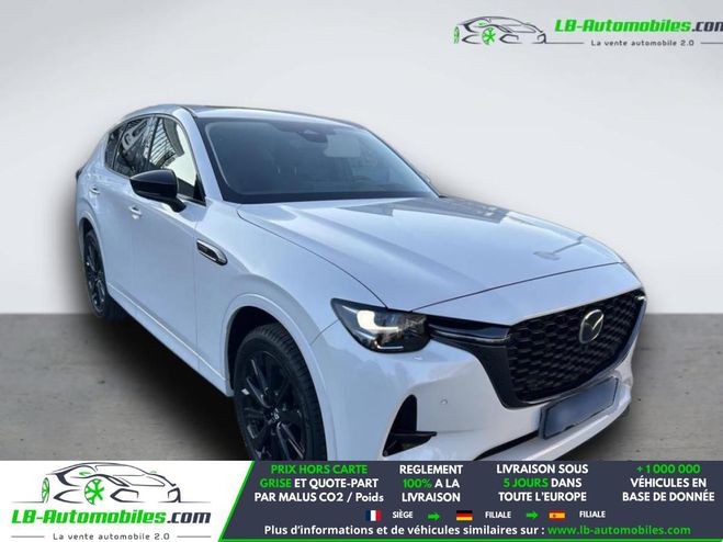 Mazda CX-60 2.5L e-SKYACTIV PHEV 327 ch 4x4 BVA Blanc M�tallique de 2024