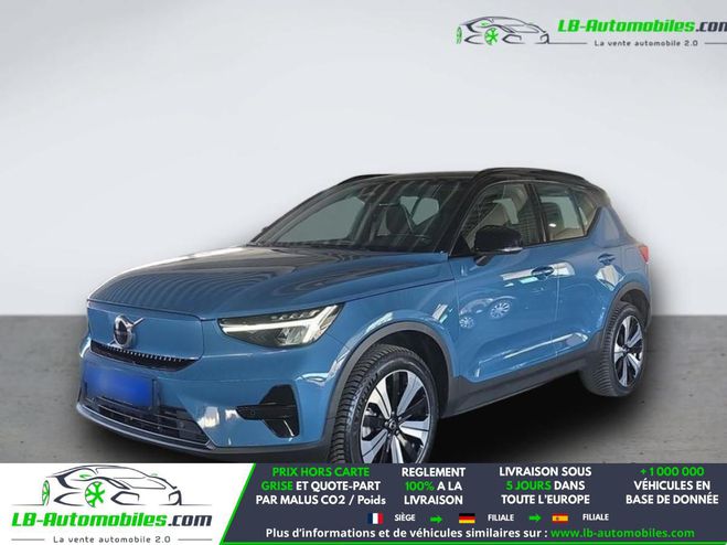 Volvo XC40 Electrique AWD 408 ch BVA Bleu M�tallique de 2023