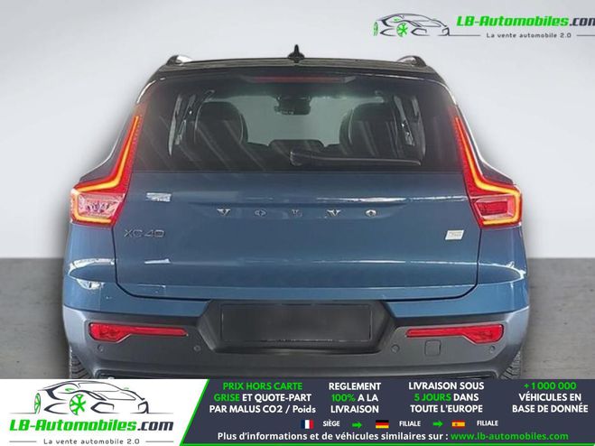 Volvo XC40 Electrique AWD 408 ch BVA Bleu M�tallique de 2023