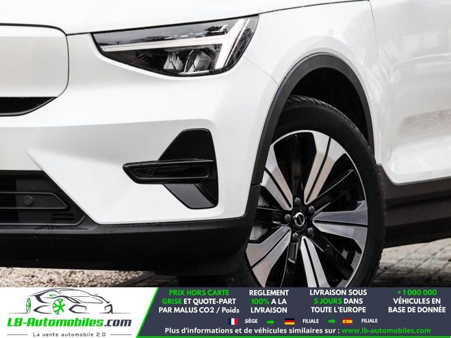Volvo XC40 Electrique AWD 408 ch BVA Blanc de 2023