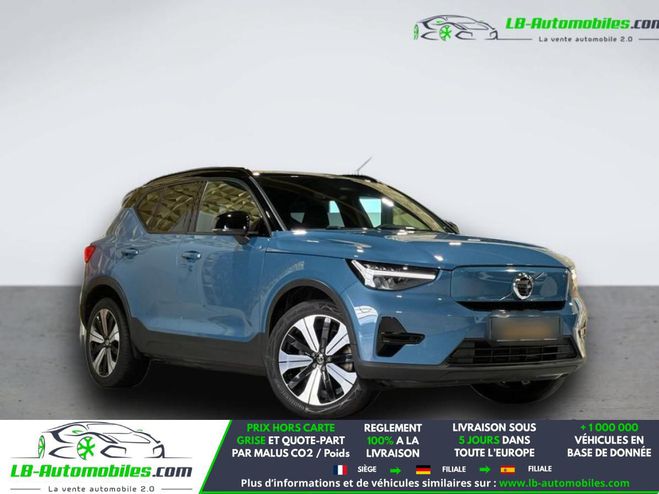 Volvo XC40 Electrique 231 ch BVA Bleu M�tallique de 2022