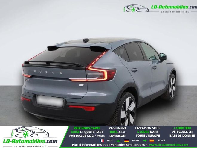 Volvo C40 AWD 408 ch BVA Gris M�tallique de 2022