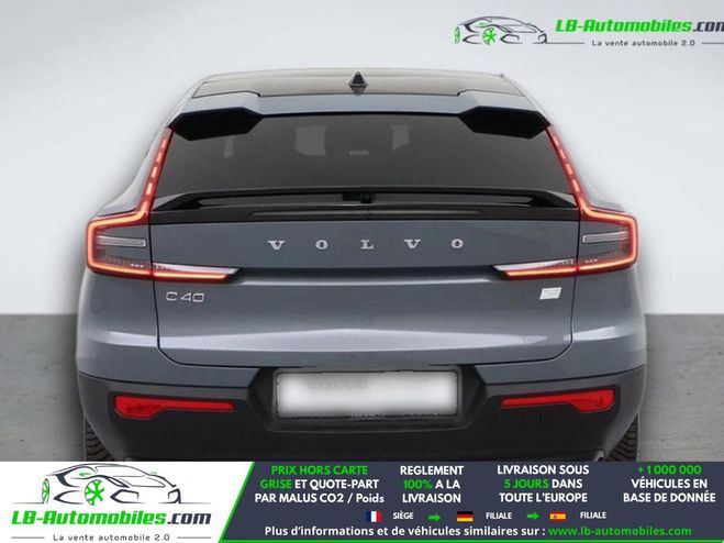 Volvo C40 AWD 408 ch BVA Gris M�tallique de 2022