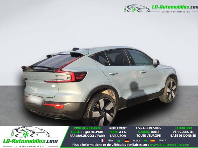 Volvo C40 AWD 408 ch BVA Gris M�tallique de 2022