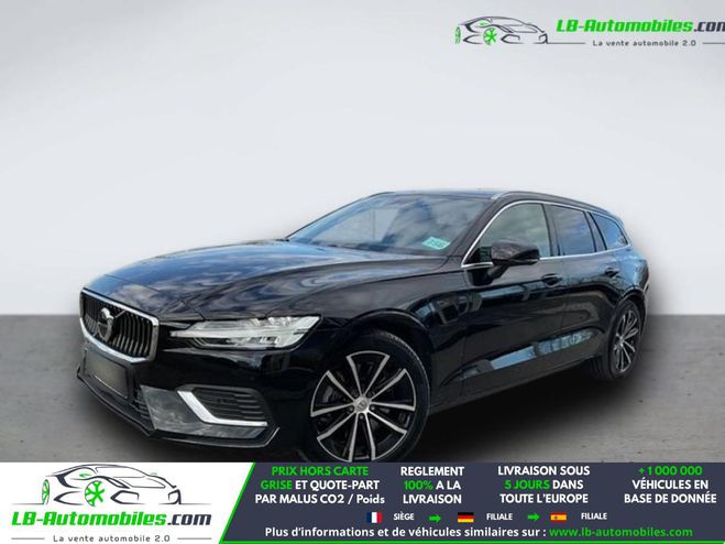 Volvo V60 T6 AWD Hybride Rechargeable 253 ch + 145 Noir de 2022